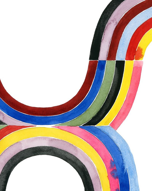 Deconstructed Rainbow IV Poster Print - Grace Popp