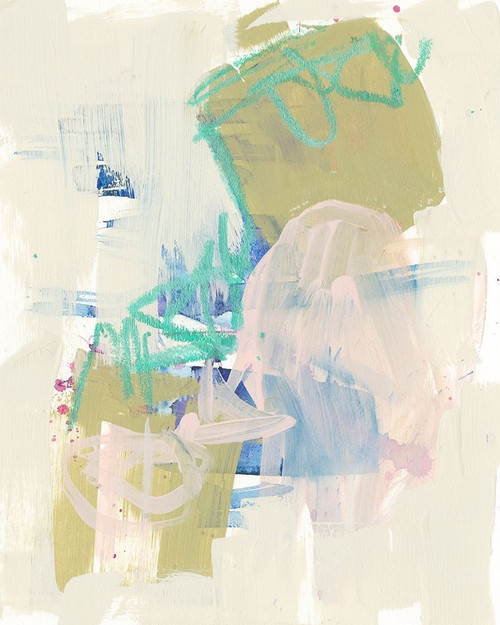 Balancing Pastels I Poster Print - Jennifer Goldberger