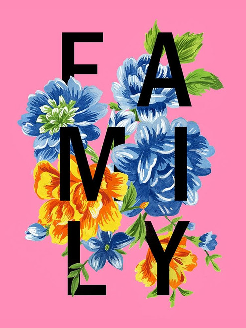 Floral Quote I Poster Print - Melissa Wang