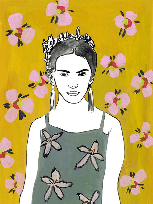 Pink Blossom Lady I Poster Print - Melissa Wang