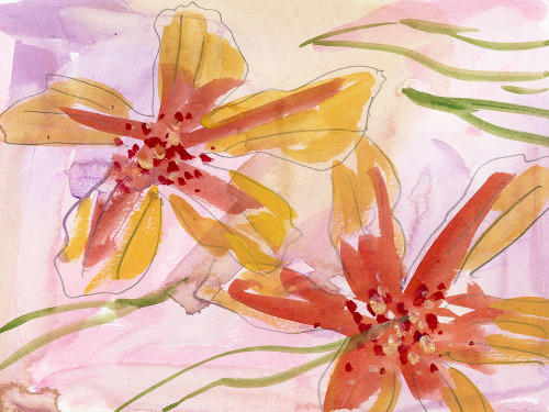 Aromatic Flowers I Poster Print - Melissa Wang