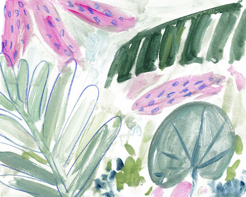 Tropical Abstraction II Poster Print - Melissa Wang