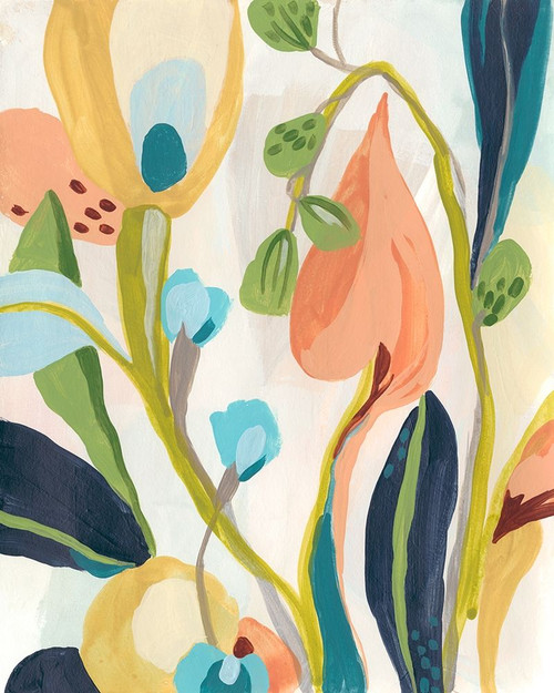 Jungle Jewels I Poster Print - June Erica Vess