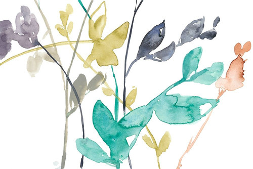 Flowers in Fall IV Poster Print - Jennifer Goldberger