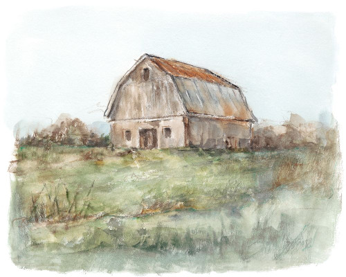 Tin Roof Barn II Poster Print - Ethan Harper