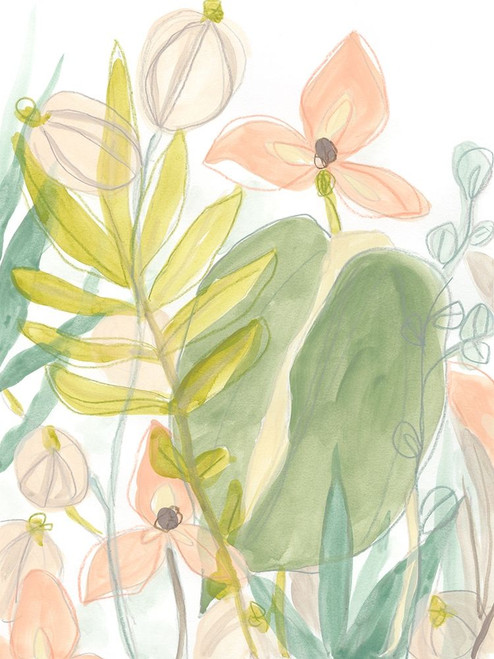 Island Flora II Poster Print - June Erica Vess