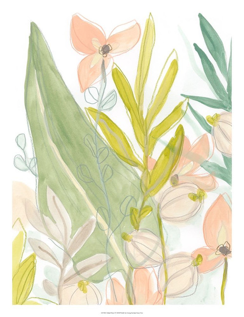 Island Flora I Poster Print - June Erica Vess