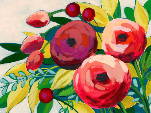 Vivacious Bloom II Poster Print - Grace Popp