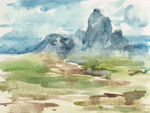 Watercolor Views I Poster Print - Melissa Wang