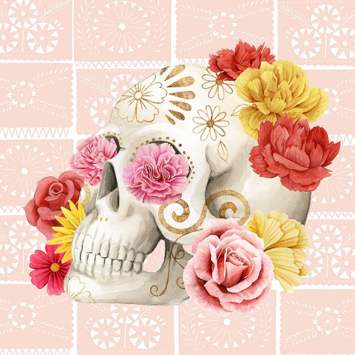 Fiesta de la Vida Muertos III Poster Print - Grace Popp