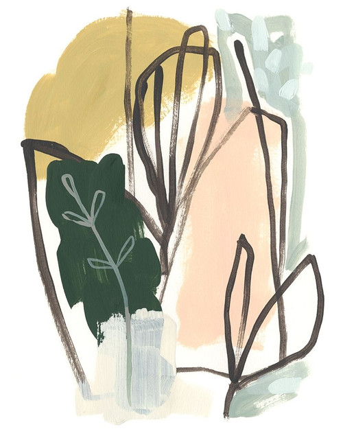 Tropical Abstract I Poster Print - June Erica Vess