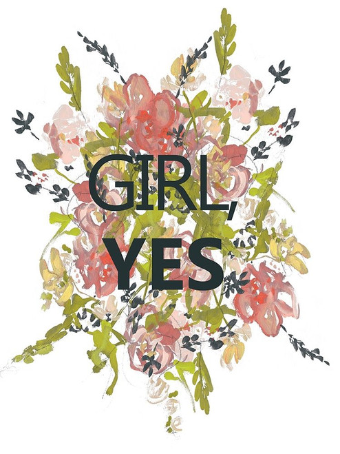 Empower Flowers II Poster Print - Jennifer Goldberger