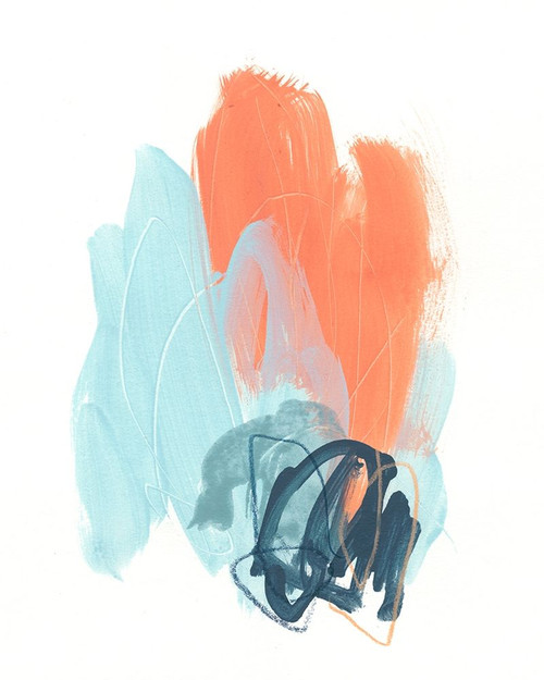 Blaze I Poster Print - June Erica Vess