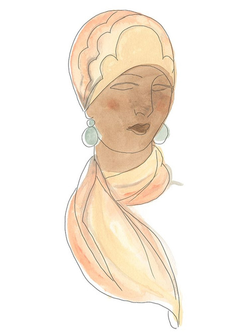 Flapper Fashion Sketches III Poster Print - June Erica Vess