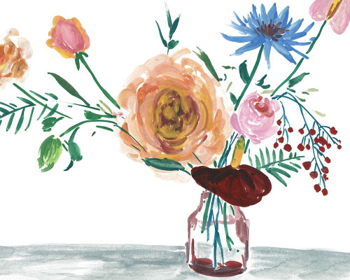 Celebration Bouquet IV Poster Print - Melissa Wang