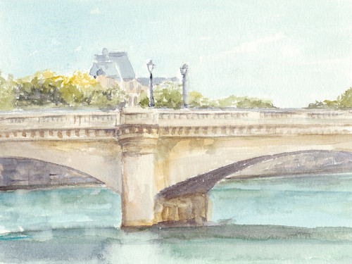 French Bridge Study III Poster Print - Ethan Harper