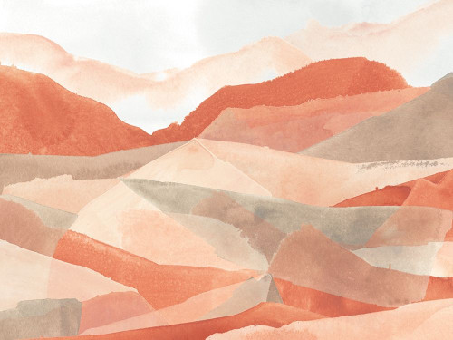 Desert Valley II Poster Print - June Erica Vess