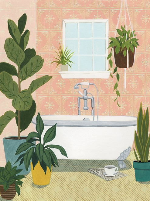Bathtub Oasis II Poster Print - Grace Popp