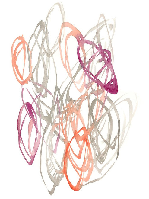 Connected Orbits I Poster Print - Jennifer Goldberger