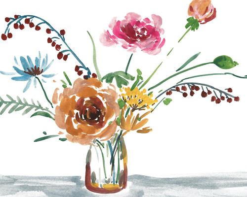 Celebration Bouquet III Poster Print - Melissa Wang