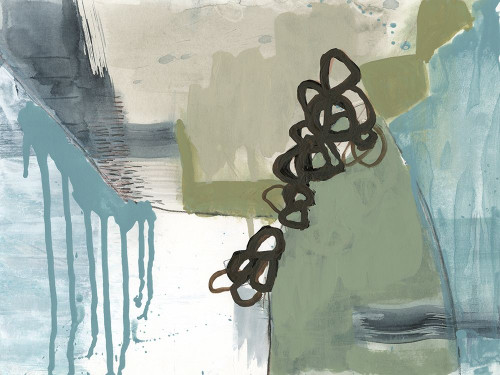 Umber Links II Poster Print - Jennifer Goldberger