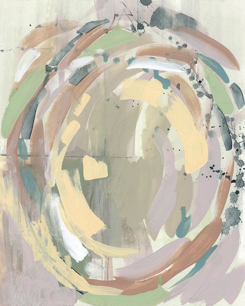 Pastel Around I Poster Print - Jennifer Goldberger