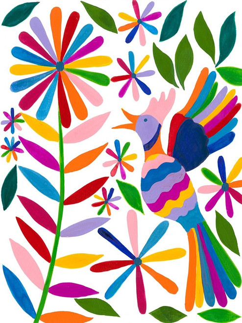 Otomi Bird II Poster Print - Regina Moore