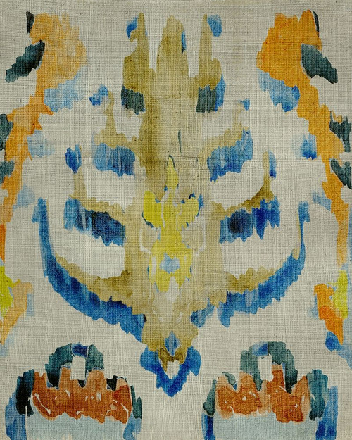 Bohemian Ikat IV Poster Print - Chariklia Zarris