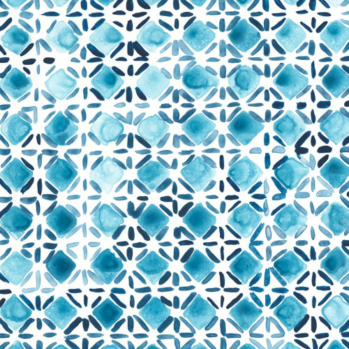 Indigo Sampler VII Poster Print - June Erica Vess