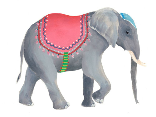 Festival Animal IV Poster Print - Regina Moore