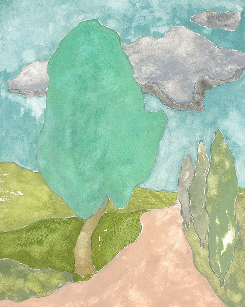 Tuscan Plein Air IV Poster Print - Rob Delamater