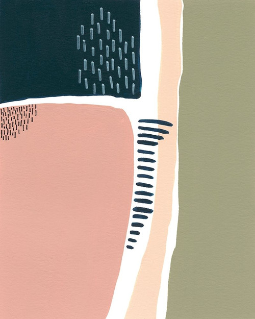 Simple Marks I Poster Print - Regina Moore