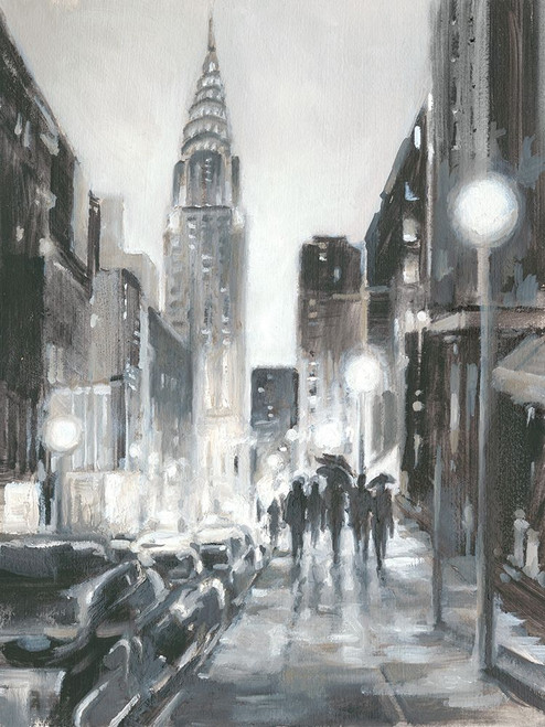 Custom Illuminated Streets II Poster Print - Ethan Harper