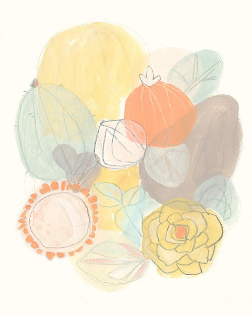 Abstract Succulents II Poster Print - June Erica Vess