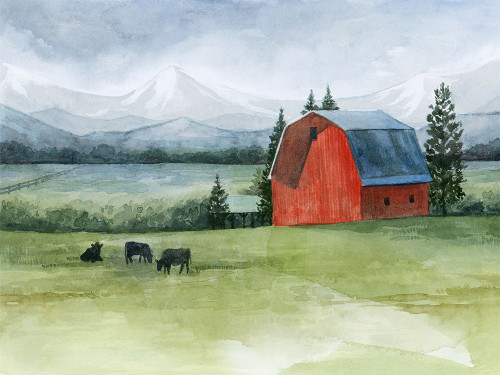 Valley Herd I Poster Print - Grace Popp