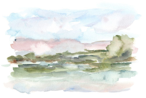 Mountain Watercolor VI Poster Print - Ethan Harper