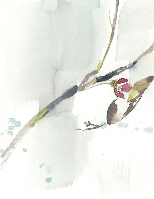 First Blooms IV Poster Print - Jennifer Goldberger