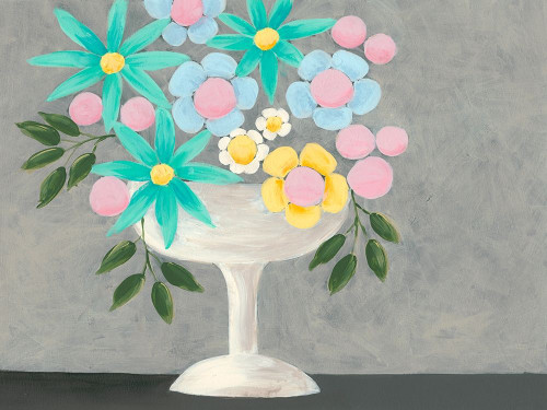 Nouveau Flowers II Poster Print - Regina Moore