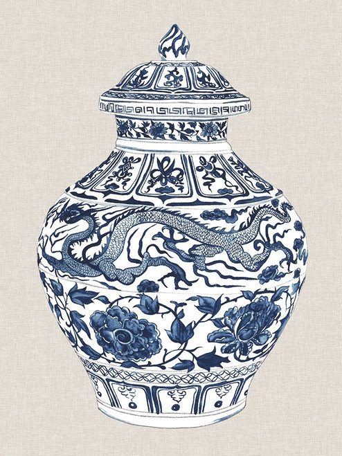 Antique Chinese Vase III Poster Print - Melissa Wang