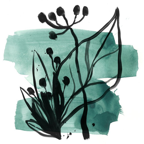 Tropical Sumi-e IX Poster Print - June Erica Vess