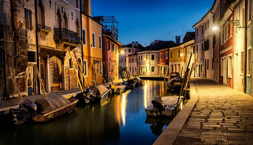 Daybreak in Burano II Poster Print - Danny Head