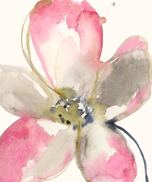 Magenta Petals I Poster Print - Jennifer Goldberger