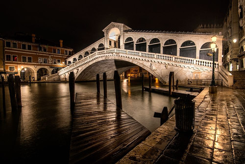 Rialto in the Rain Poster Print - Danny Head