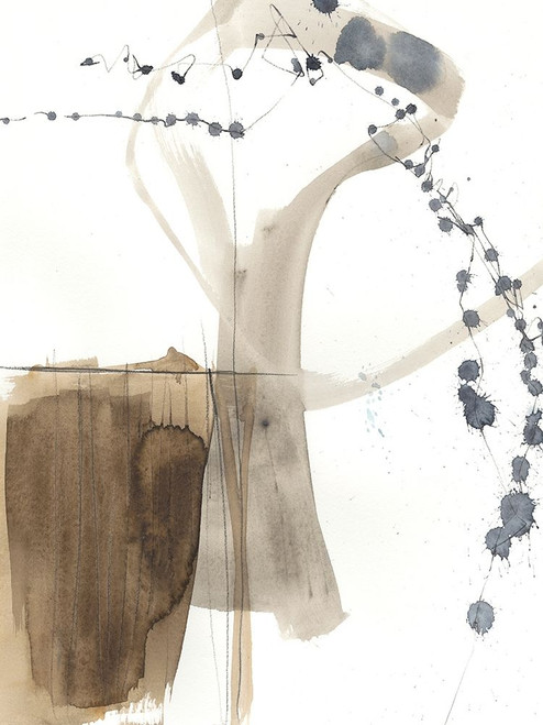 Umber Connection I Poster Print - Jennifer Goldberger