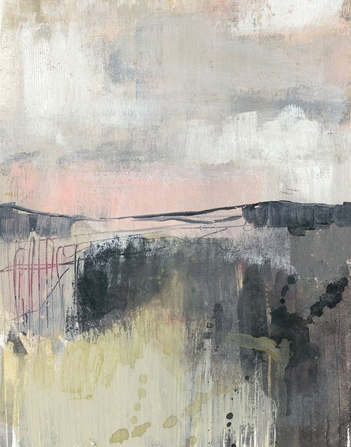 Blush Horizon I Poster Print - Jennifer Goldberger