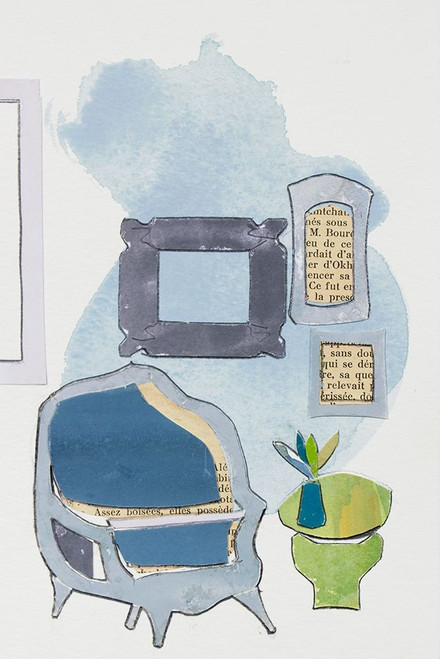 Chateau Interior I Poster Print - Rob Delamater