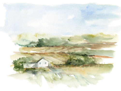 Rural Plein Air V Poster Print - Ethan Harper