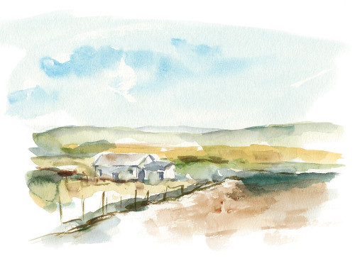 Rural Plein Air III Poster Print - Ethan Harper