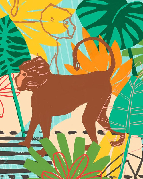 Graphic Jungle III Poster Print - June Erica Vess