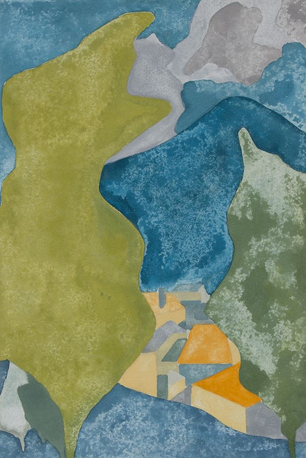 French Village II Poster Print - Rob Delamater